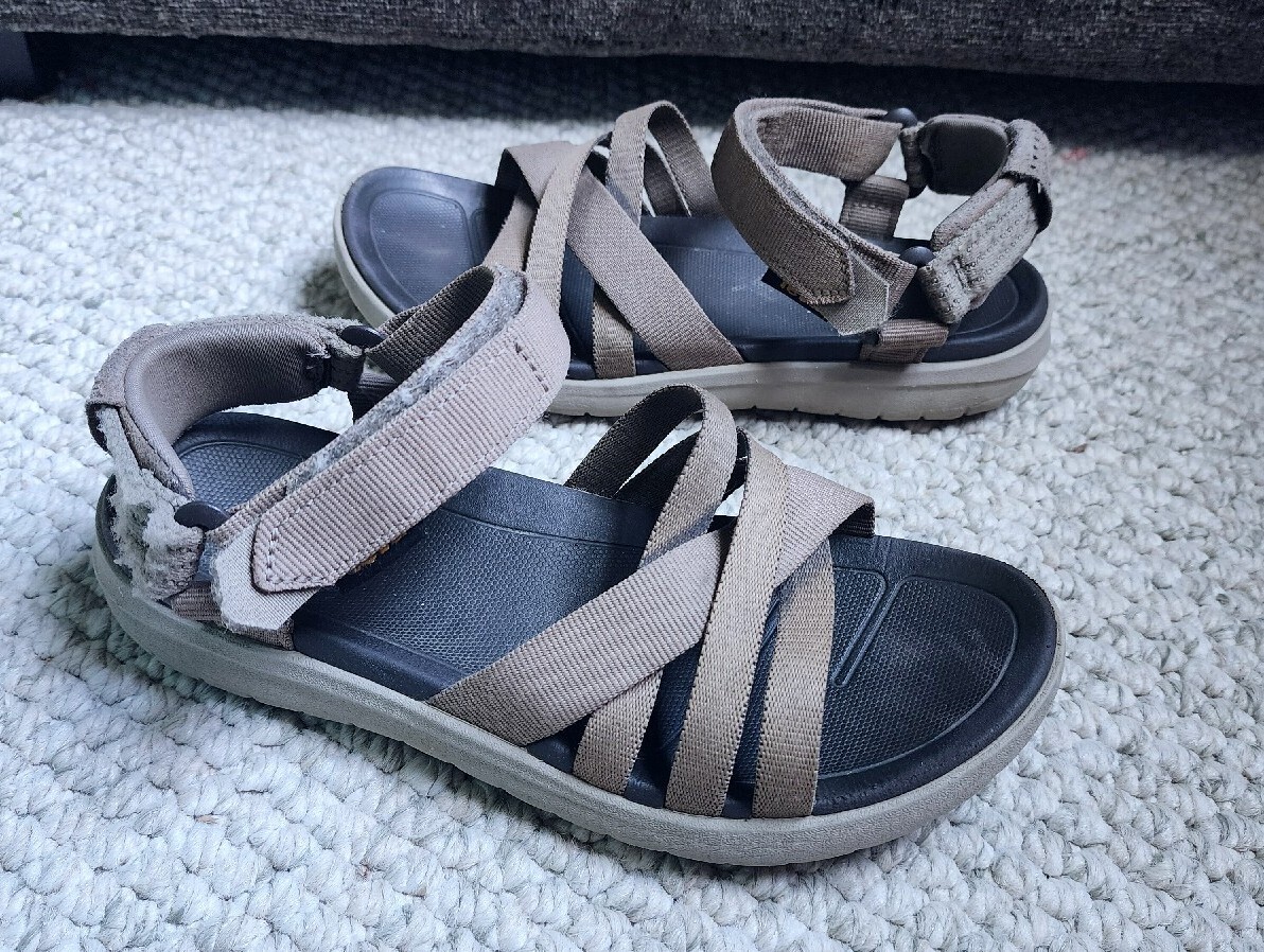 TEVA Womens SANBORN SPORT SANDAL WALNUT Size