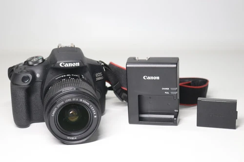 Canon EOS 2000D with 18-55mm f/3.5-5.6 III EF-S Lens DSLR Camera