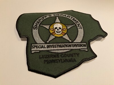 Narcotics Lucerne County Sheriff State Pennsylvania PA
