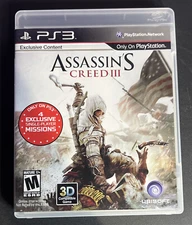 Assassin's Creed 3 PLAYSTATION 3 (PS3) Action / Adventure (Video Game)