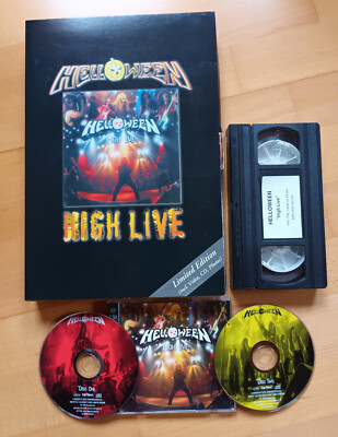 Helloween -- High live / Limited Edition -- CD & Video  -BOX