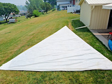 Good used  Geno Jib sail 29'6" Luff,18'5" Foot, 30' Leech, - 26' Pearson #3