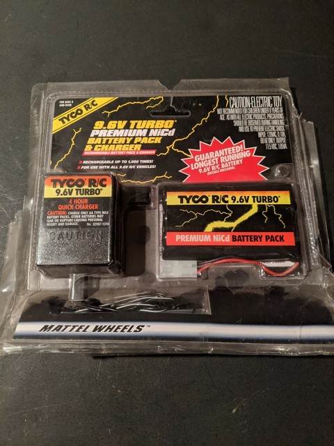 tyco rc 9.6 v turbo battery pack