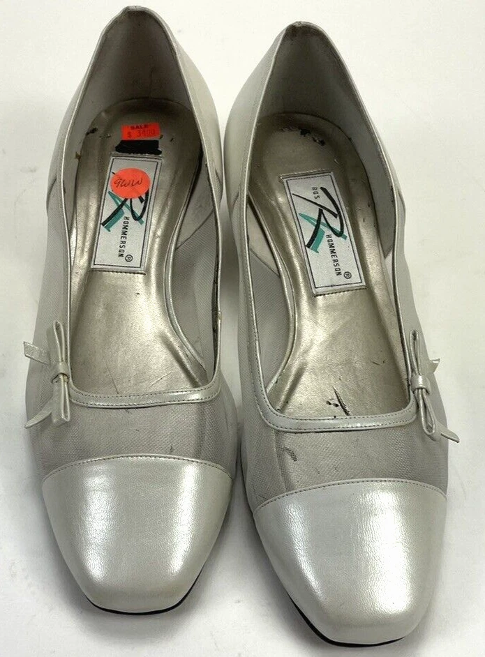 Zapatos de vestir para mujer Ros Hommerson 9WW de colección años 90 tacones gruesos Foto 3 de 4