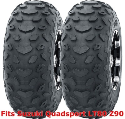 Set 2 WANDA ATV tires 19x7-8 19x7x8 Suzuki Quadsport LT80 Z90 P330