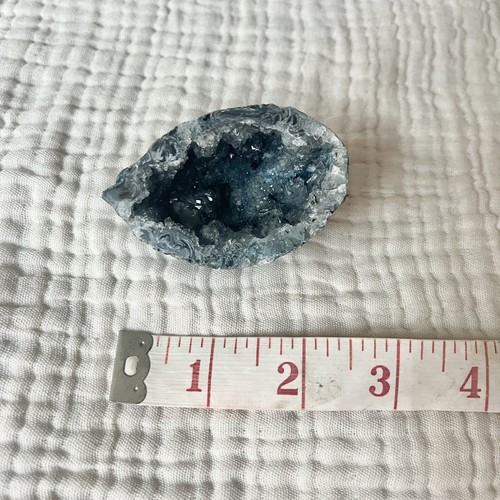 SET/3 Schliff Sockel Lila Blau Amethyst Set Quarz Druzy Geode Steine Bulk Edelsteine - Bild 4 von 8