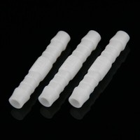 Benzinschlauchverbinder I- Form Gerade 8Mm Weiß Schlauchverbinder 3 StüCk