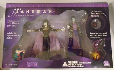 DC DIRECT THE SANDMAN INCARNATIONS DELUXE ACTION FIGURE SET NEIL