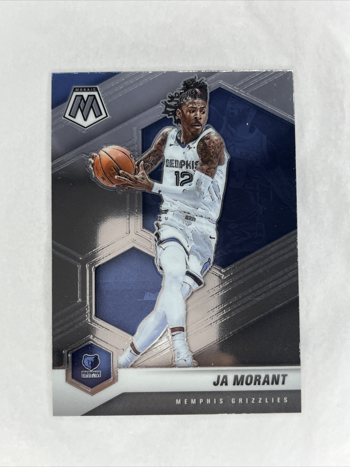 2020-21 Mosaic Base #40 Ja Morant - Memphis Grizzlies