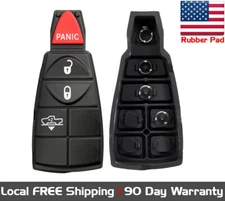 Lot of 1x New Replacement Keyless Key Fob Rubber Button Pad for RAM 2013 - 2019