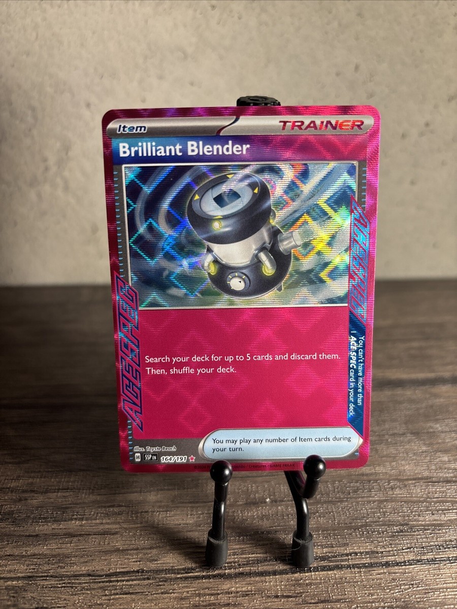 brilliant blender pokemon card Pokmon Brilliant Blender 164/191