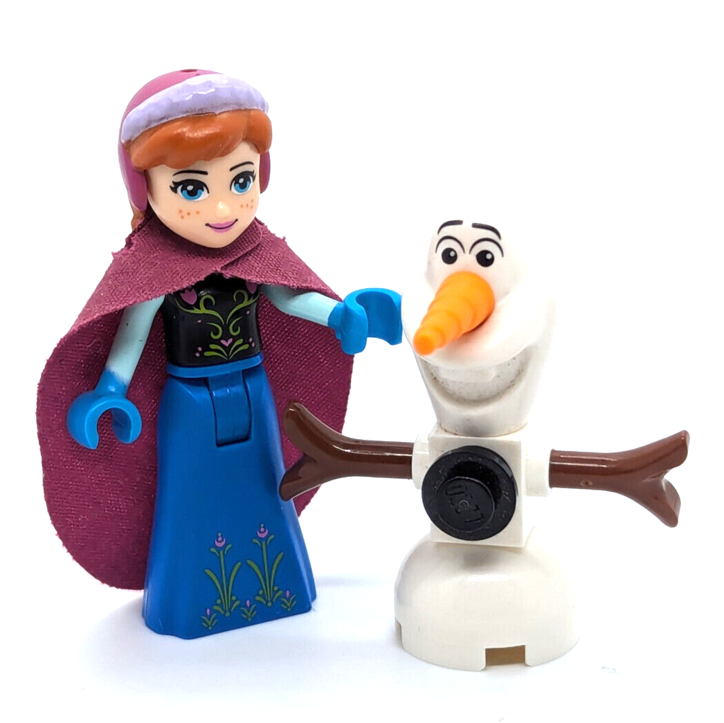 LEGO® Disney Frozen Minifigure Lot Olaf and Anna (dp016 dp017) 41062
