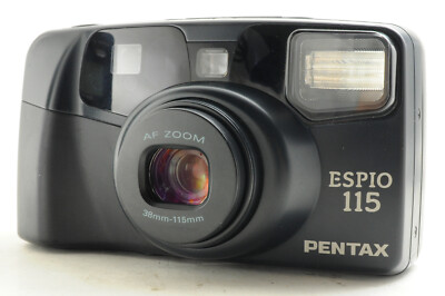 [For Parts] PENTAX ESPIO 115 Point and shoot 35mm Compact Film Camera READ