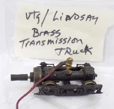 VTG - ANTIQUE / HO / LINDSAY / DIRECT DRIVE TRUCK + DRIVE SHAFT / HTF PARTS