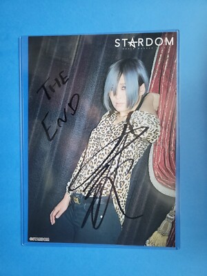 Stardom Konami Women's Pro Wrestling Authentic Autographed Portrait 8x12 Signed