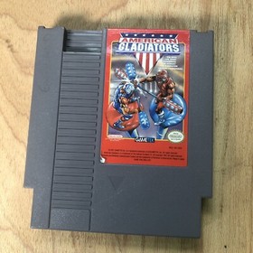Lot Of 3 NES Games American Gladiators Play Action Football Too Secret Episode