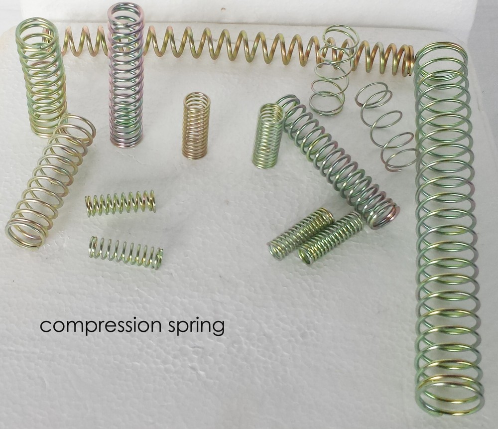 Compression Spring Multiple Sizes for Tension and Compression Applications Compression Spring Multiple Sizes for Tension and Compression Applications
