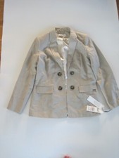 Calvin Klein Women's Linen Blazer Blend Size 10 MSRP 139 NWT