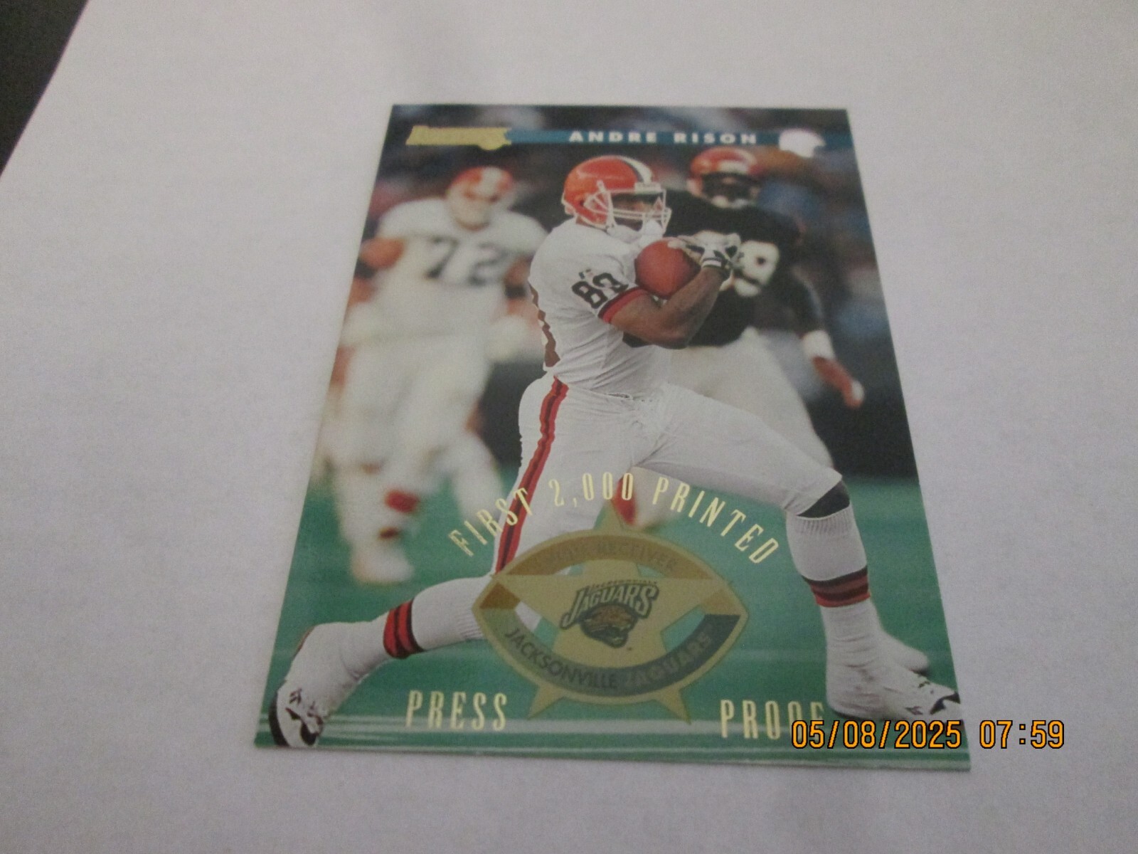 ANDRE RISON BROWNS 1996 DONRUSS PRESS PROOF FIRST 2,000 PRINTED CARD #56