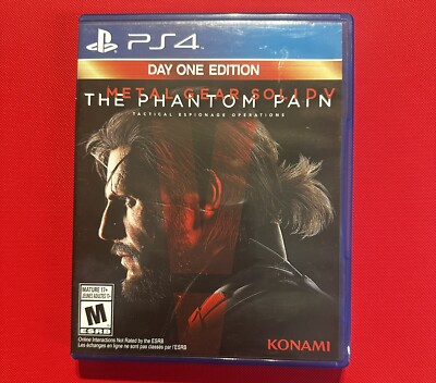 Metal Gear Solid V: The Phantom Pain (Sony PlayStation 4, 2015) PS4