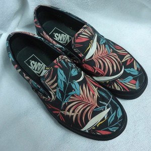 womens floral slip on sneakers