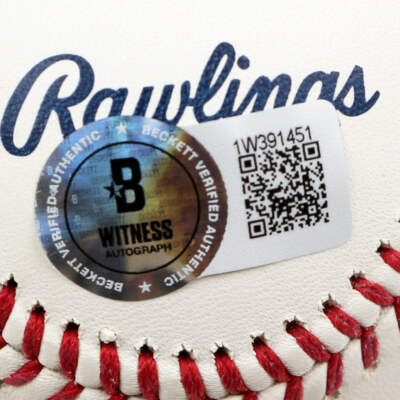 Bernie Williams Signed MLB Official Major League Baseball By