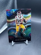 Drake London #US-DL 2022 Panini Select Draft Picks Unstoppable Prizm USC Trojans