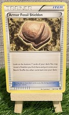 Pokémon TCG Armor Fossil Shieldon Trainer 98/114 Steam Siege Uncommon & Free P&P