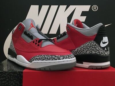 Vintage 2020 Air Jordan 3 Retro SE UK10 EU45 Fire Red OG Bred Toro SB 1 4 5 11 RARE