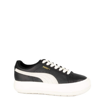 Puma Womens Suede Mayu Trainer Black / Marshmallow