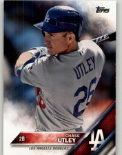 2016 Topps Chase Utley #351 Los Angeles Dodgers