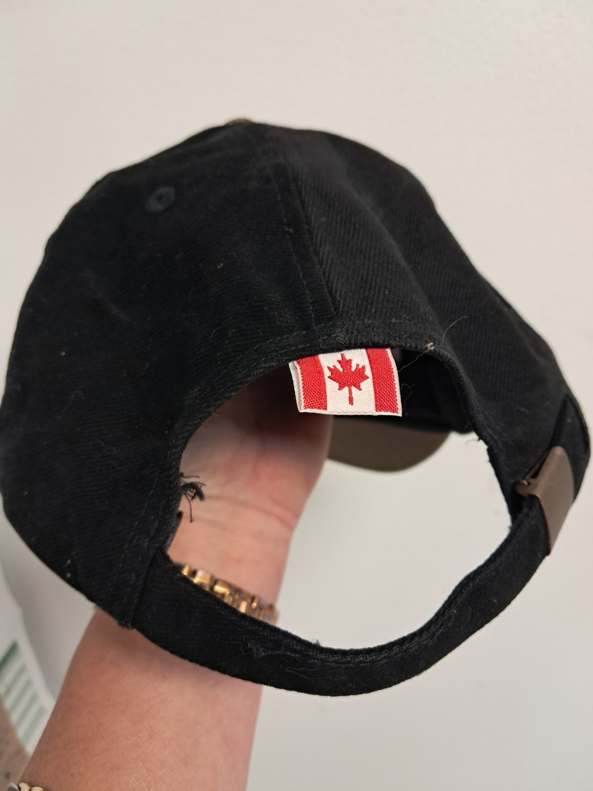 Canada with Maple Leaf Baseba Baseball Black Cap … - image 3
