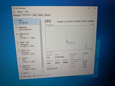 Dell Latitude 5400 | i5-8365U | 16GB RAM | 256GB NVMe 