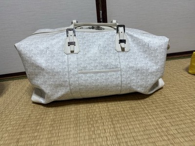 Goyard Boeing 55 White Duffle
