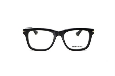 Mont Blanc MB0266O 001 Schwarz Herren Brille Brandneu mit Gratis SV Gläsern