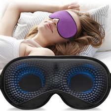 Weighted Sleep Mask, Women Men 3D Eye Mask Blocking Lights Sleeping Mask 4.2...