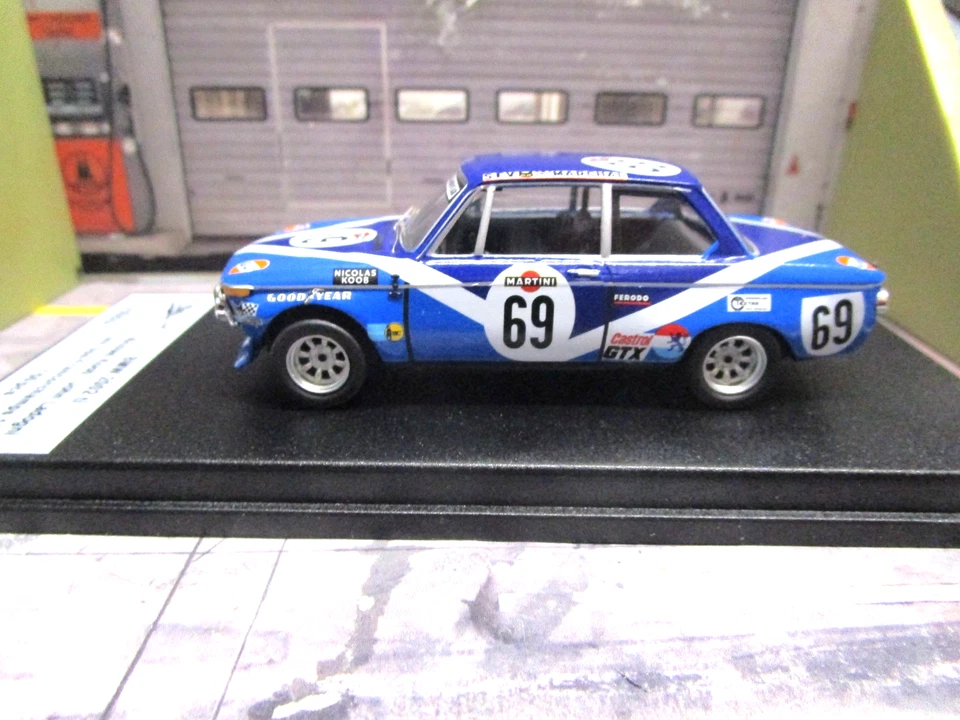 BMW 2002 Ti 24h Spa 1973 #69 Koob Lagoony Gulf Castrol GTX Trofeu 1:43 - Image 2 of 4