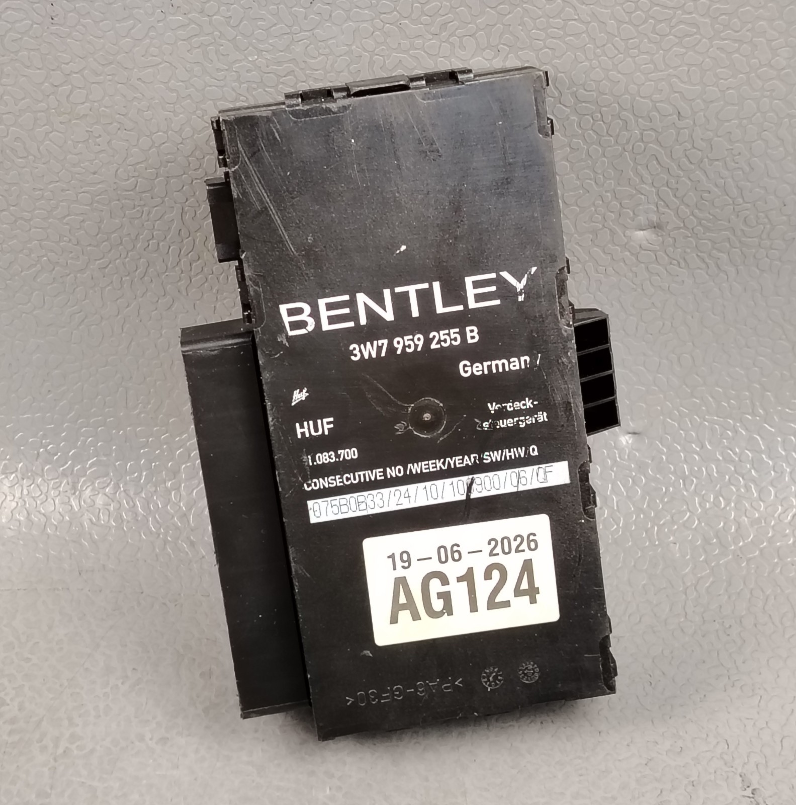 Bentley Continental GT 2007-2018 Convertible top P/N 3W7959255B
