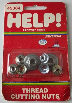 Dorman Help 45384 12 Piece Universal Thread Cutting Nut Assortment 5 Sizes