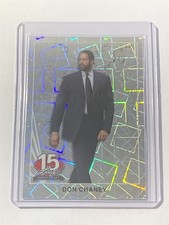 DON CHANEY knicks 2025 Leaf 15th NSCC Anniversary '90 Laser Silver 8/15 (Y)