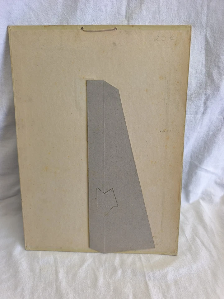 Affiche Carton Pub De Cognac old Ancienne Original No Copie - Photo 2/4