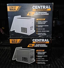 NEW Central Machinery Ultrasonic Parts Cleaner 6L Heated 59430
