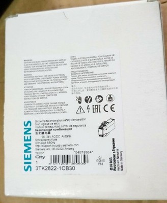 New in box   safety relay 3TK2822-1CB30 3TK28221CB30 1 year warranty *uq