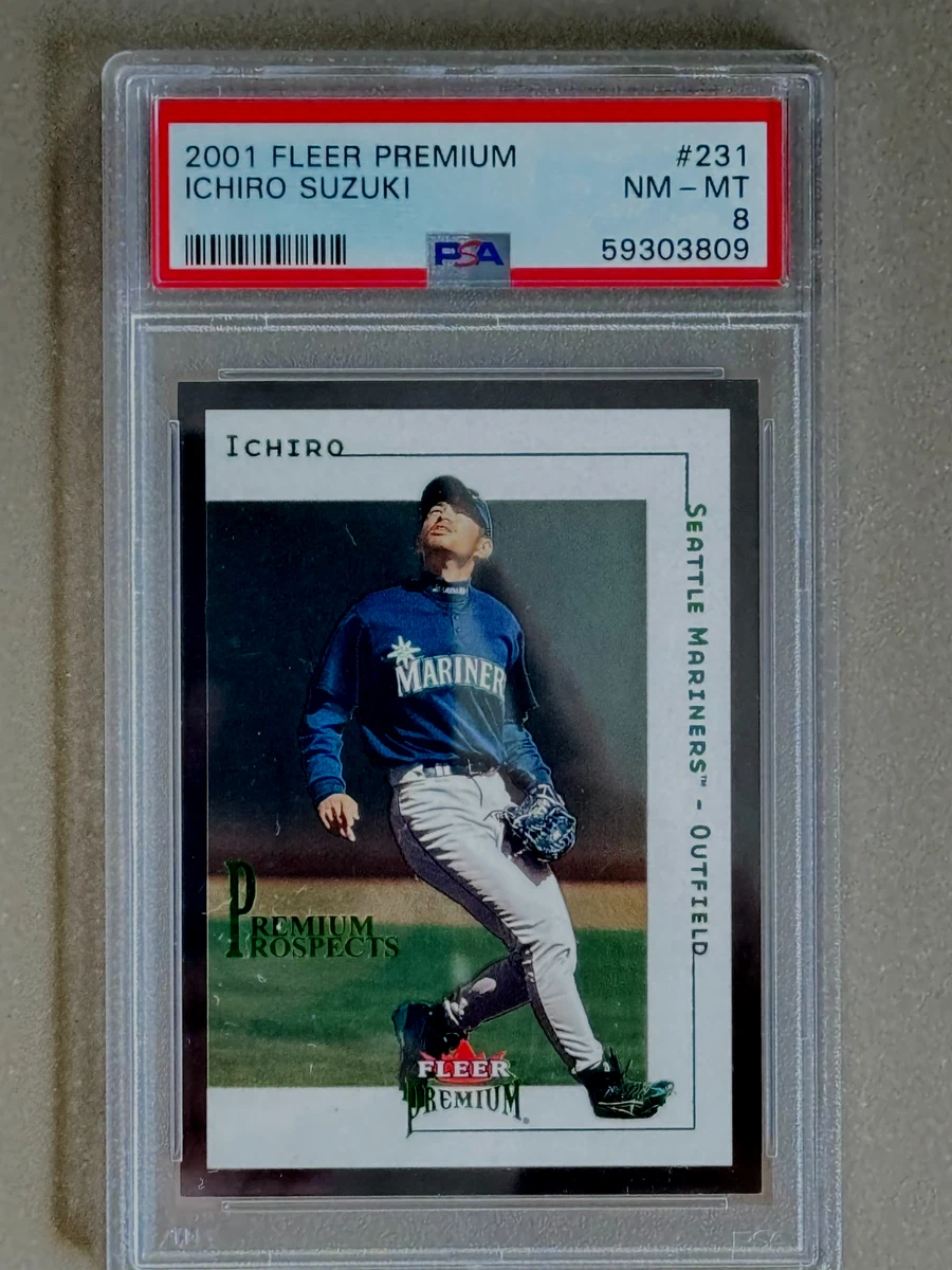 Fleer Ichiro Suzuki Seattle Mariners Baseball Sports Trading Cards