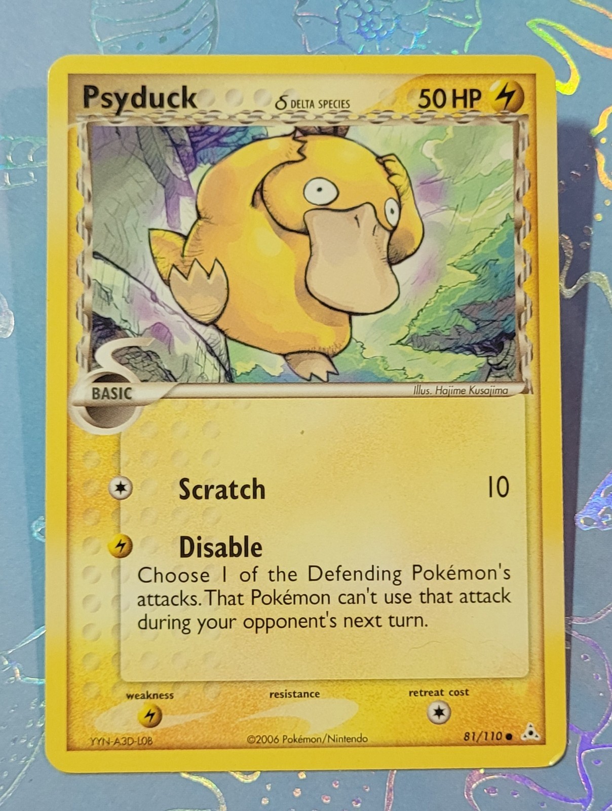 Pokemon Psyduck (Delta Species) EX Holon Phantoms 81/110 NM