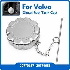 3in Diesel Fuel Tank Cap For Volvo VN VNL Mack Trucks 20770657 20770683 Chain