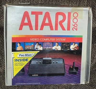 Atari 2600 Darth Vader Console Controller Set In Box & Matching Serials *Tested*