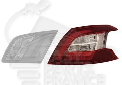 Feu arrière droit pour Peugeot 308 réparer bloc extérieur cassé 5 portes