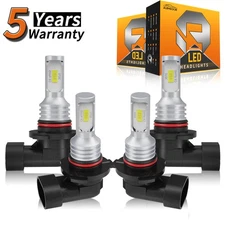 For Toyota Avalon 1995-2007 Combo 4x LED Headlights Hi-Lo Beam Bulbs Cool White