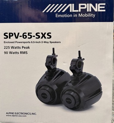 Alpine SPV-65-SXS 6-1/2 - Enhanced Powersport 2 Way Speaker Pods